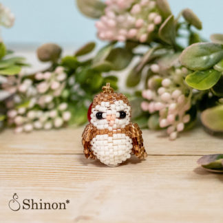 Happy♡Birdストラップ(メンフクロウ)