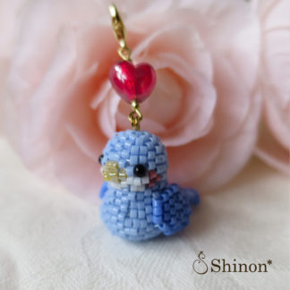 HappyBirdストラップ（ブルー）